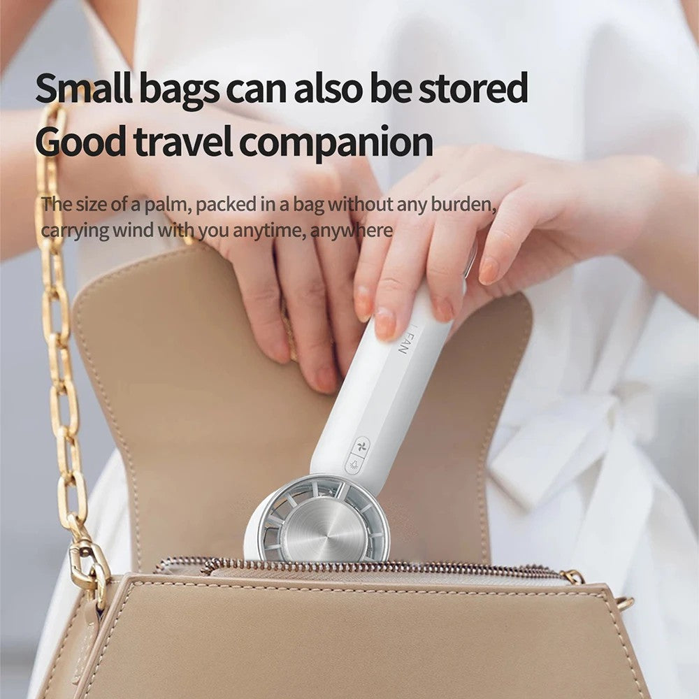 HX138 Outdoor Travel Camping Cold Compress 3 Speed Handheld Fan with Light HX138 Outdoor Travel Camping Cold Compress 3 Speed Handheld Fan with Light